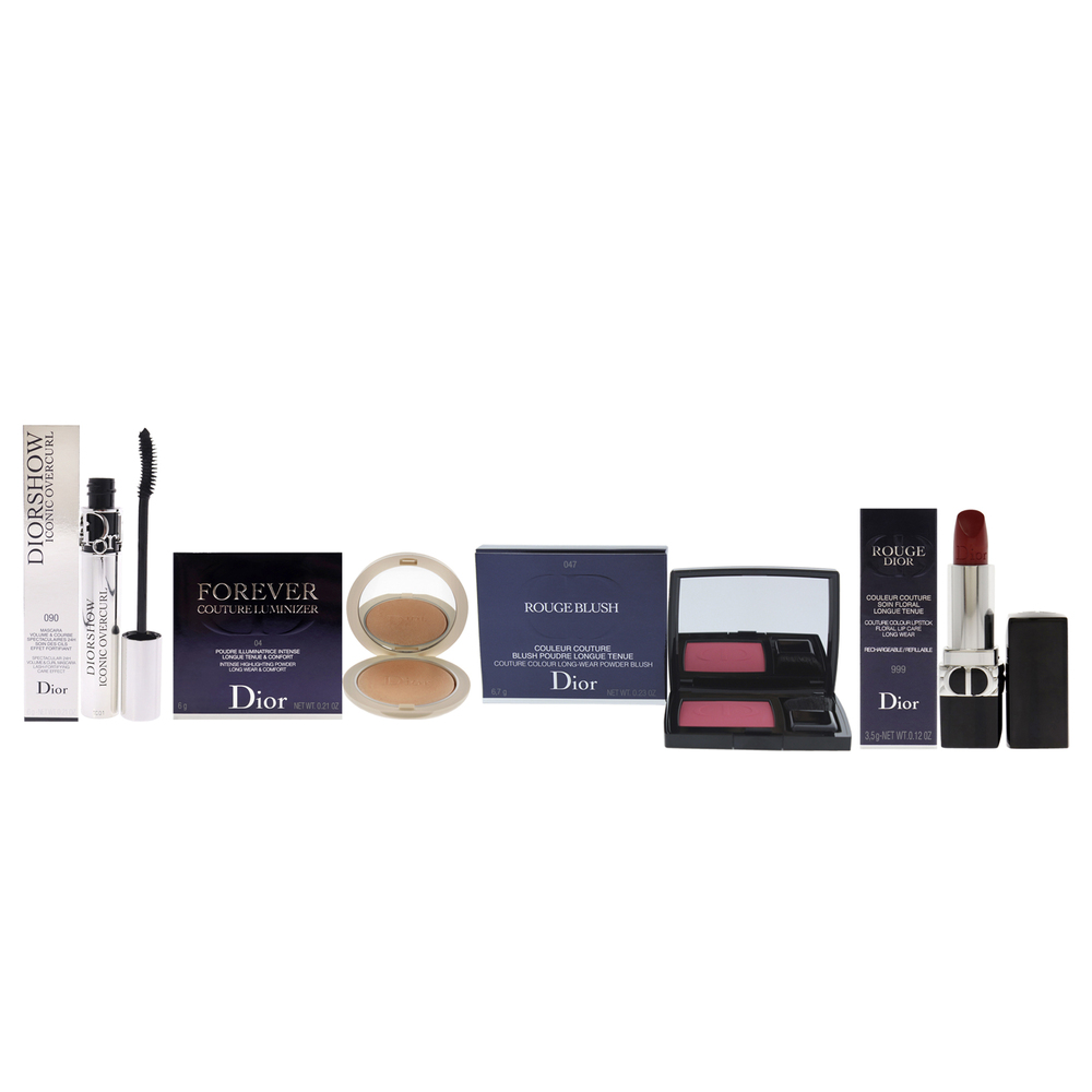Diorshow Iconic Kit by Christian Dior for Women - 4 Pc 0.21oz Mascara -